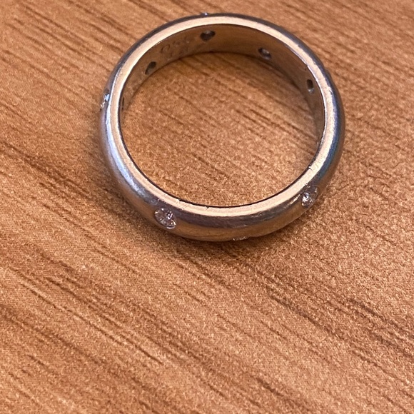 Tiffany & Co. platinum etoille diamond ring - Picture 8 of 11